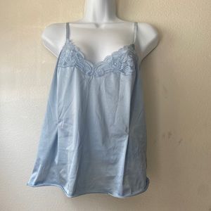 Vintage  Vanity Fair Sky Blue Camisole Slip